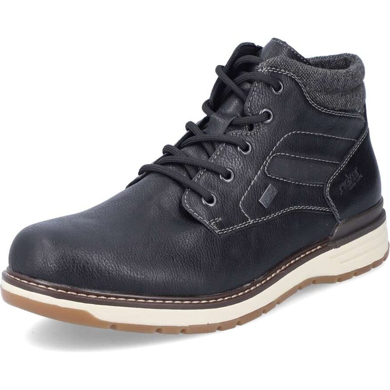 Pánska členková obuv RIEKER 39450-00 čierna W4 58376873