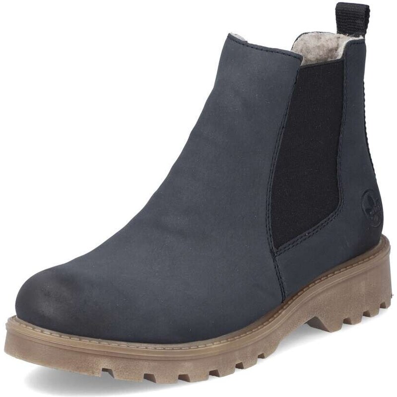 Dámska členková obuv RIEKER 73250-14 modrá W5 58984901