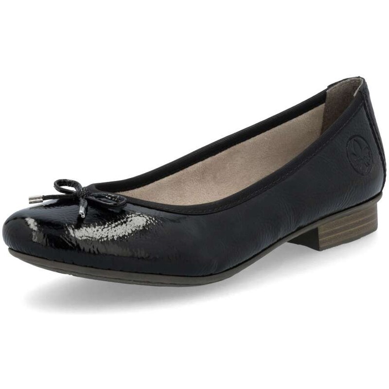 Dámske baleríny RIEKER 51950-00 čierna S5 61788538