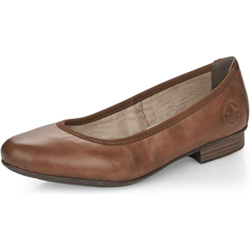 Dámske baleríny RIEKER 51994-24 hnedá S6 61788540