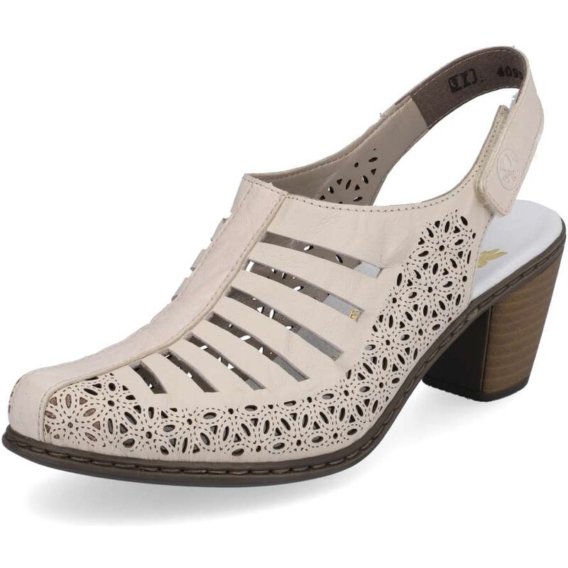 Dámske lodičky RIEKER 40959-60 béžová S5 40737239