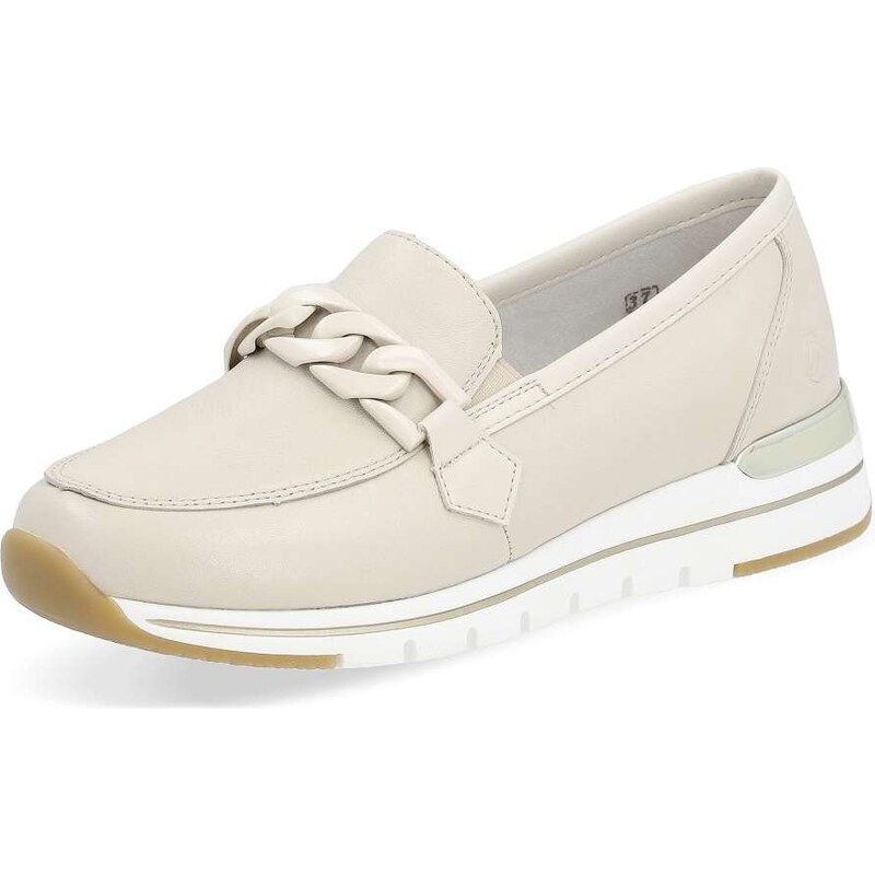 RIEKER Dámske mokasíny REMONTE R6711-60 béžová S6 49052190