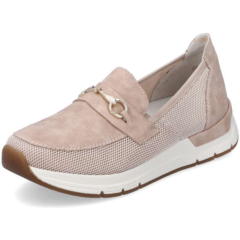 Dámske mokasíny RIEKER 58955-31 ružová S6 48764199