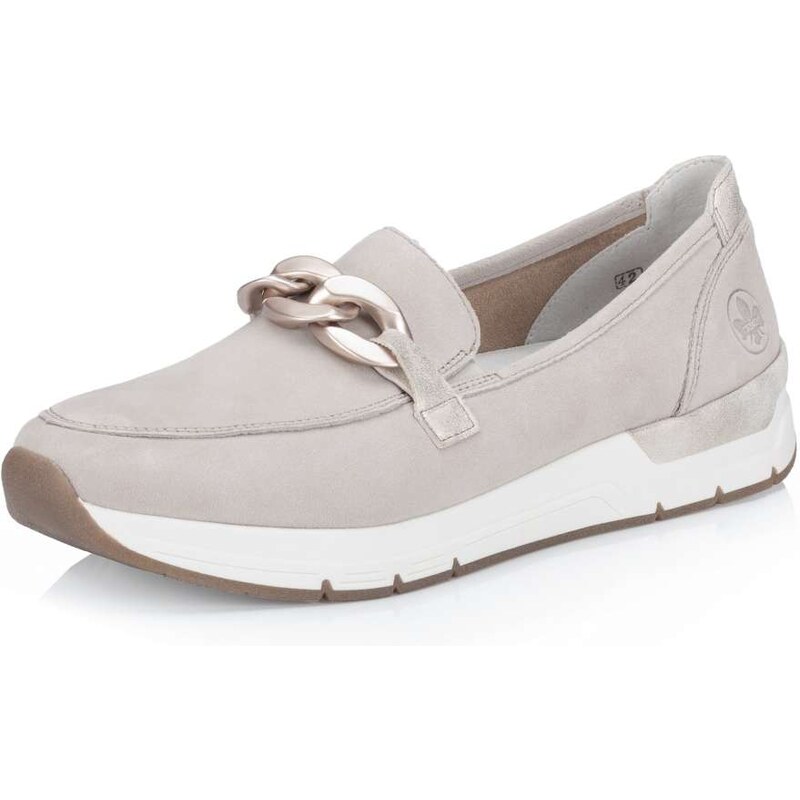 Dámske mokasíny RIEKER 58944-60 béžová S6 49172177