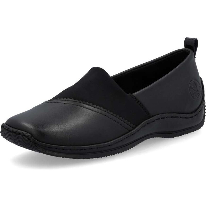 Dámske mokasíny RIEKER L1790-00 čierna S6 61788607