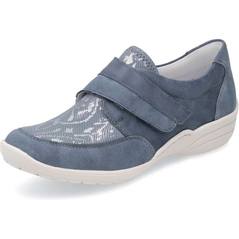 RIEKER Dámske poltopánky REMONTE R7600-14 modrá S6 61788641