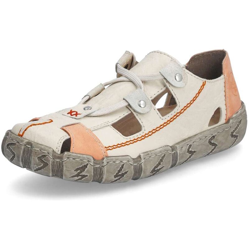 Dámske poltopánky RIEKER L0325-60 béžová S6 49052191