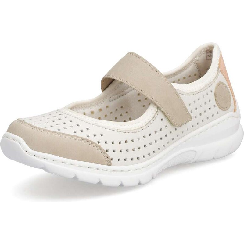 Dámske baleríny RIEKER L32B5-81 béžová S6 49146782