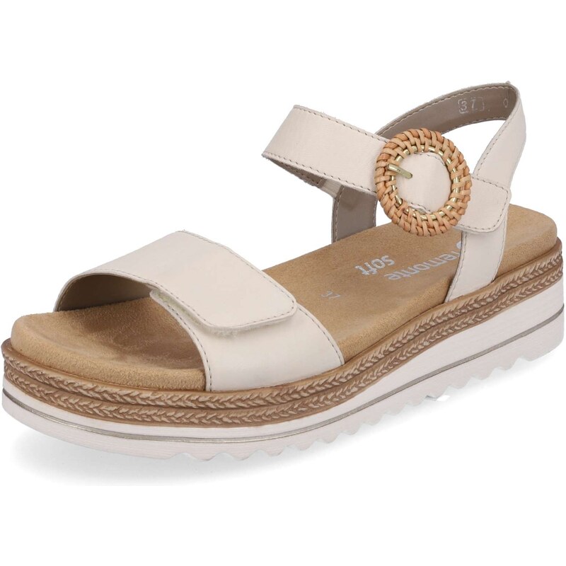 RIEKER Dámske sandále REMONTE D0Q52-60 béžová S6 38064953