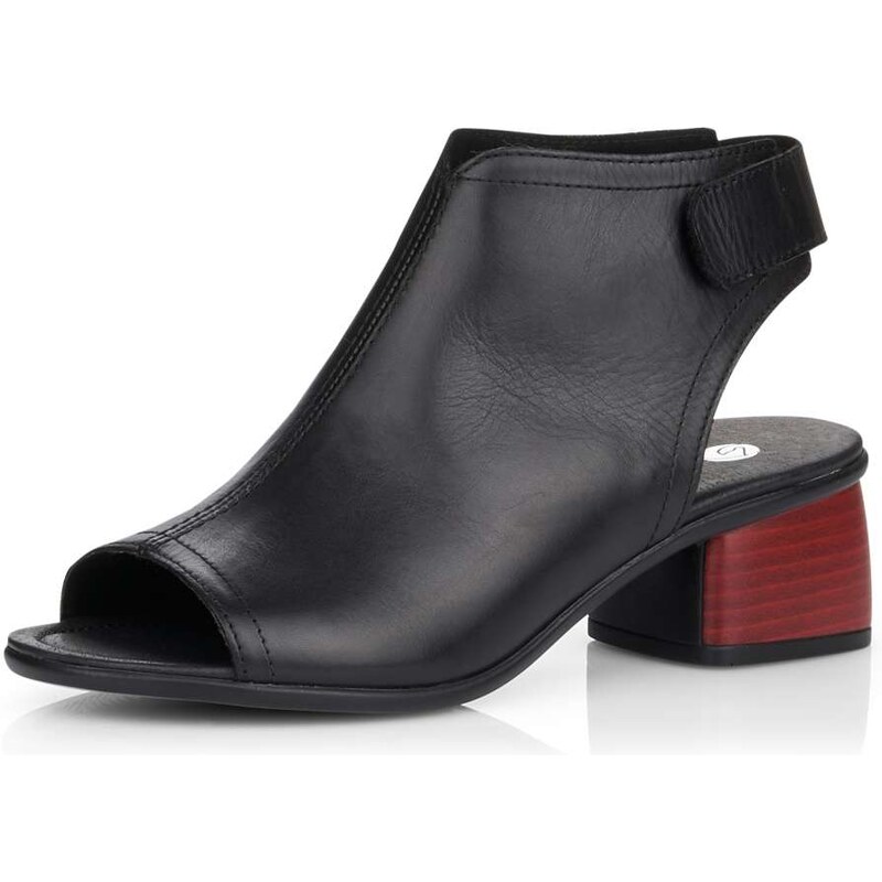 RIEKER Dámske sandále REMONTE R8770-01 čierna S5 55906211