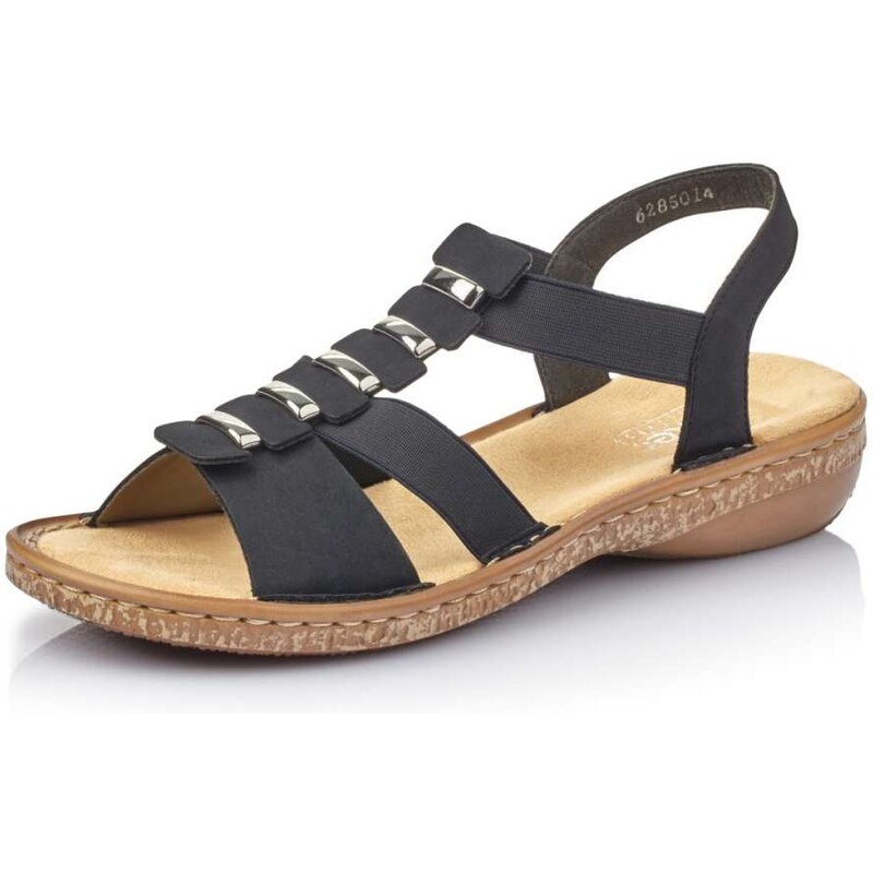 E-shop Dámske sandále RIEKER 62850-14 modrá S6