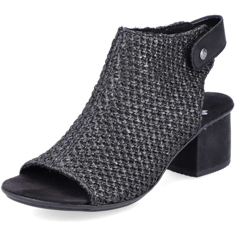E-shop Dámske sandále RIEKER 64670-00 čierna S6