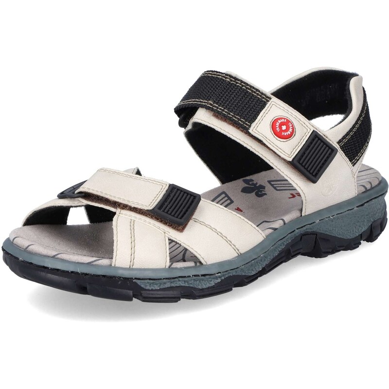 E-shop Dámske sandále RIEKER 68851-80 béžová S6