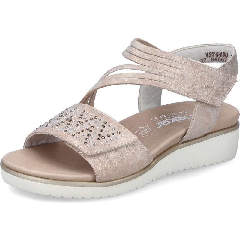 E-shop Dámske sandále RIEKER V3764-90 ružová S5