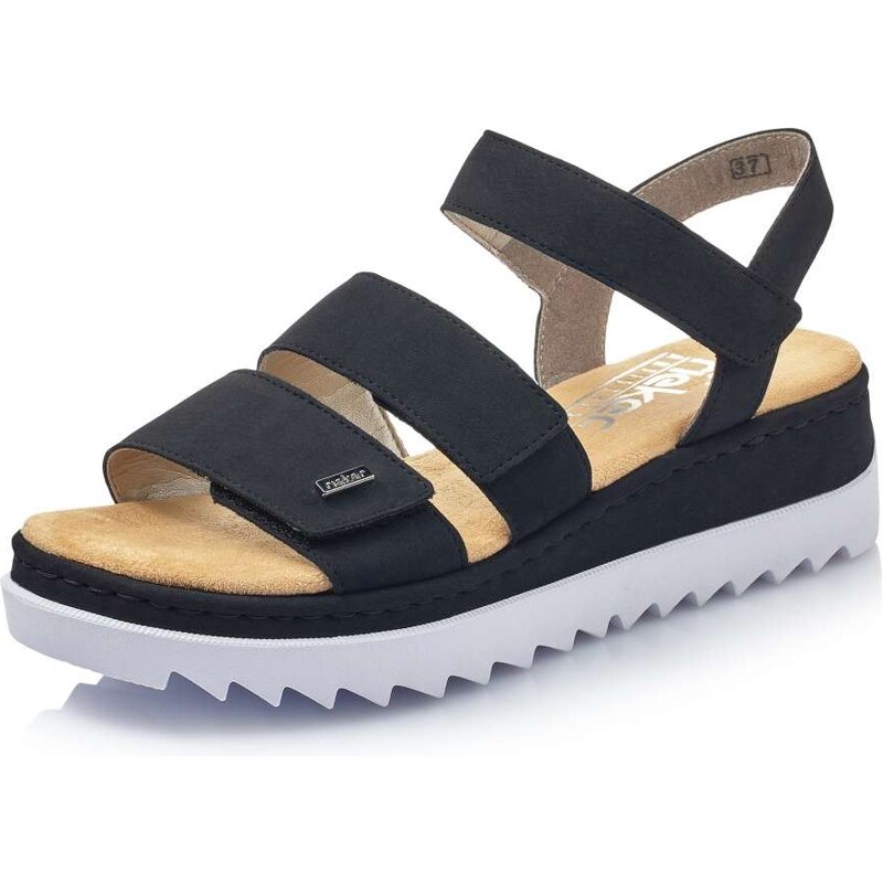 E-shop Dámske sandále RIEKER V4424-14 modrá S6