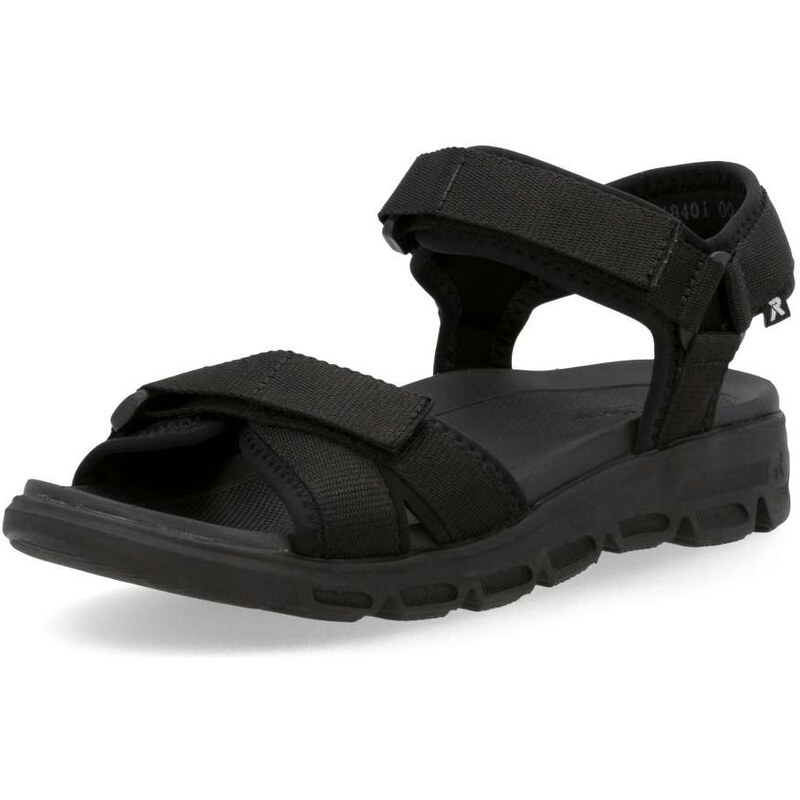 E-shop Dámske sandále RIEKER V8401-00 čierna S5