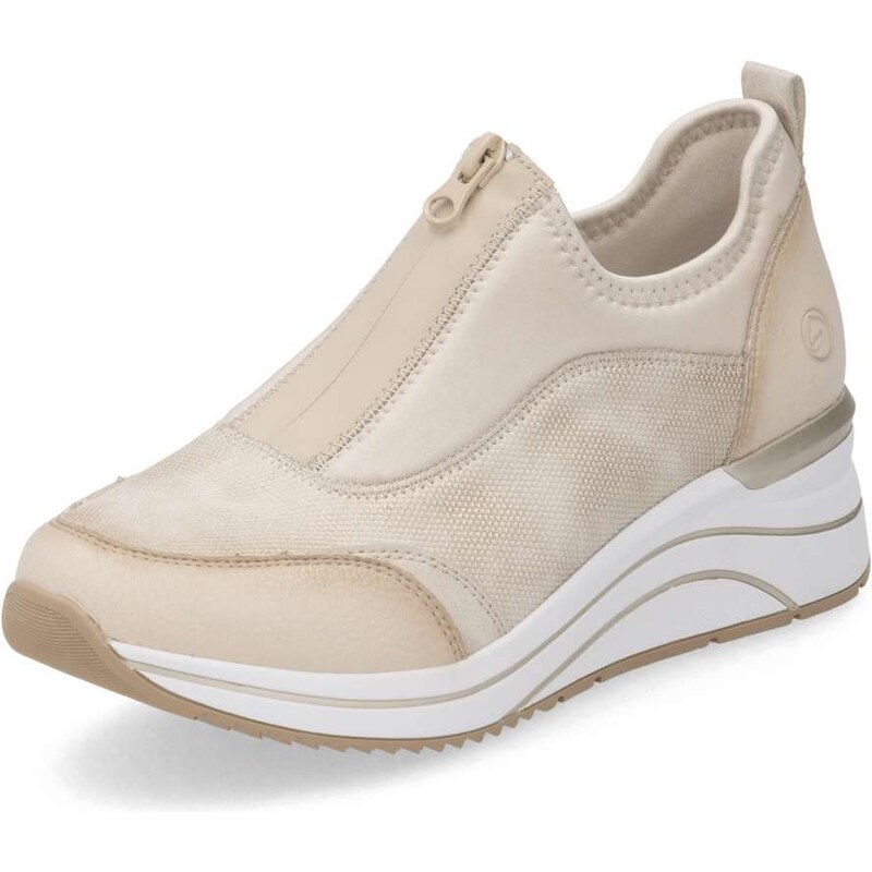 RIEKER Dámske tenisky REMONTE D0T08-61 béžová S5 61788763