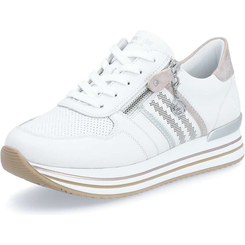 RIEKER Dámske tenisky REMONTE D1318-80 biela S5 48764293