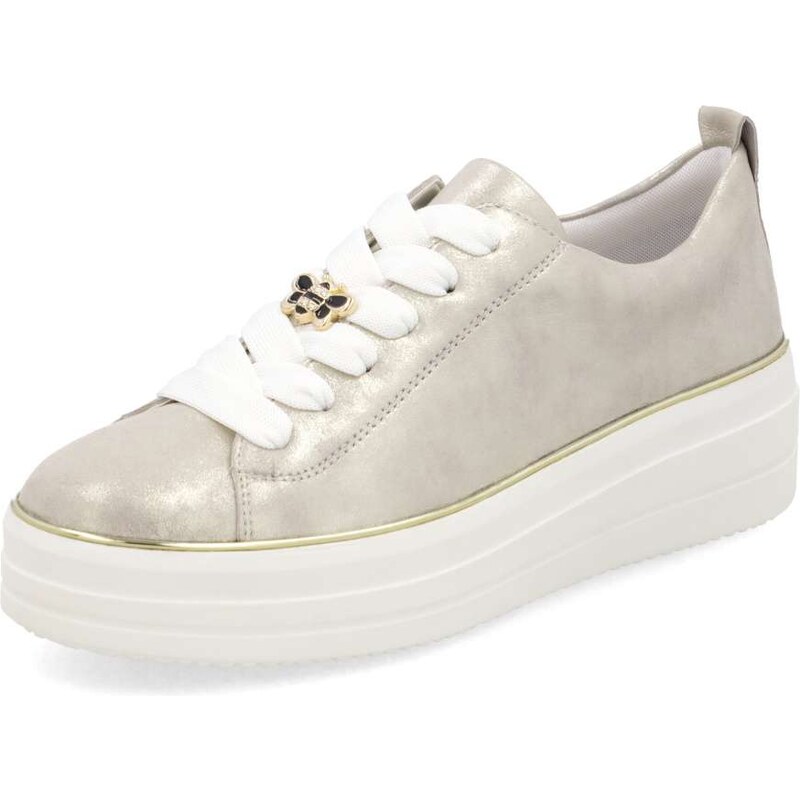 RIEKER Dámske tenisky REMONTE D1C03-60 zlatá S5 61788775