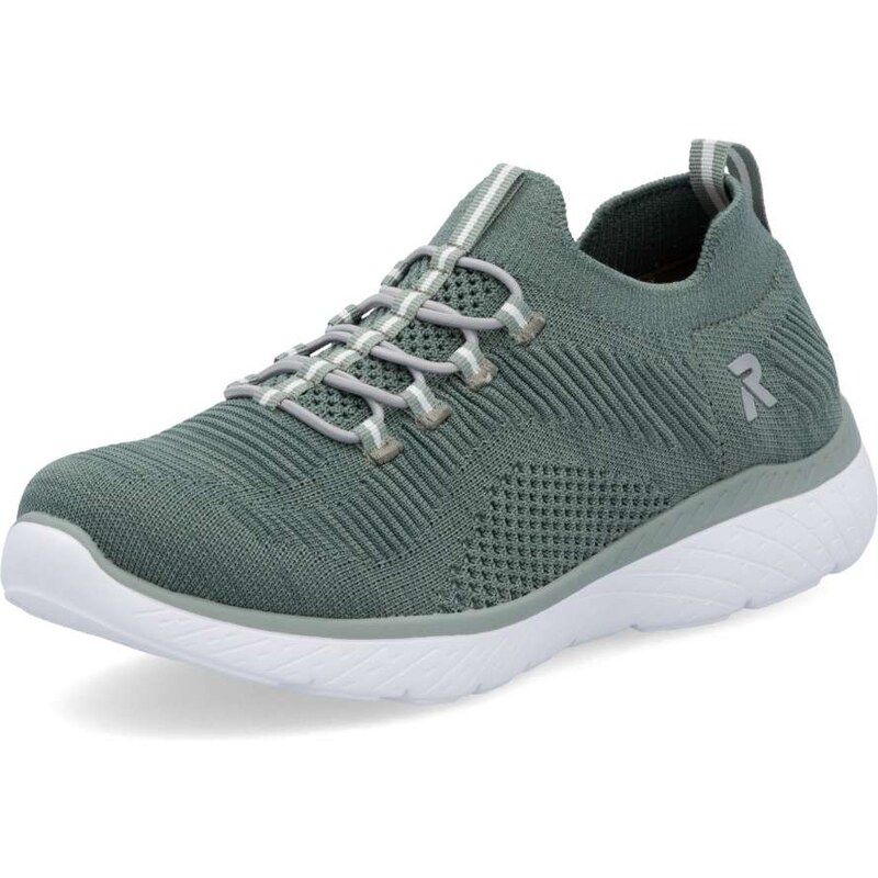 Dámske tenisky RIEKER M5074-52 zelená S6 38104537