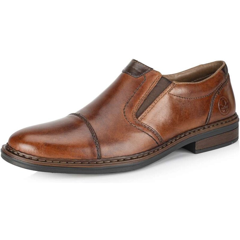 Pánske mokasíny RIEKER 17659-23 hnedá S6 34250499