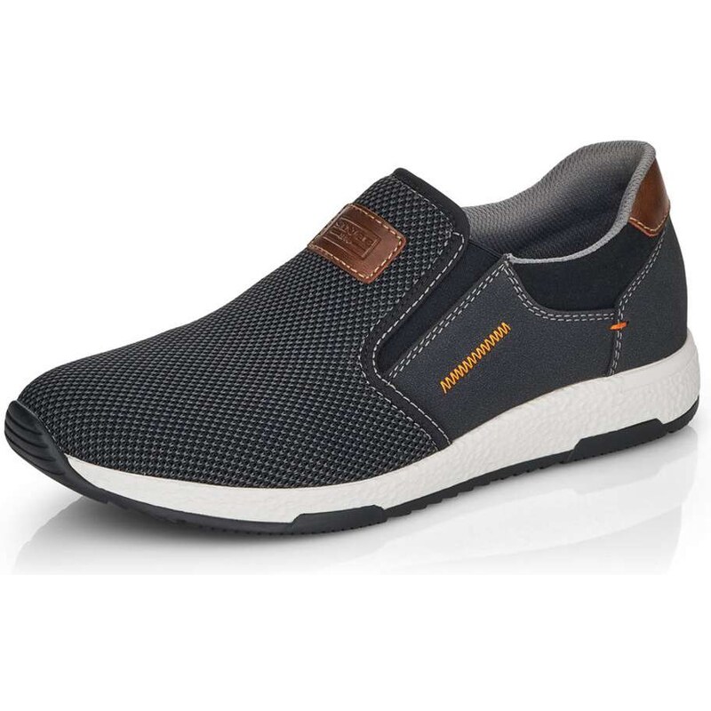 Pánske mokasíny RIEKER B3450-00 čierna S6 22245733