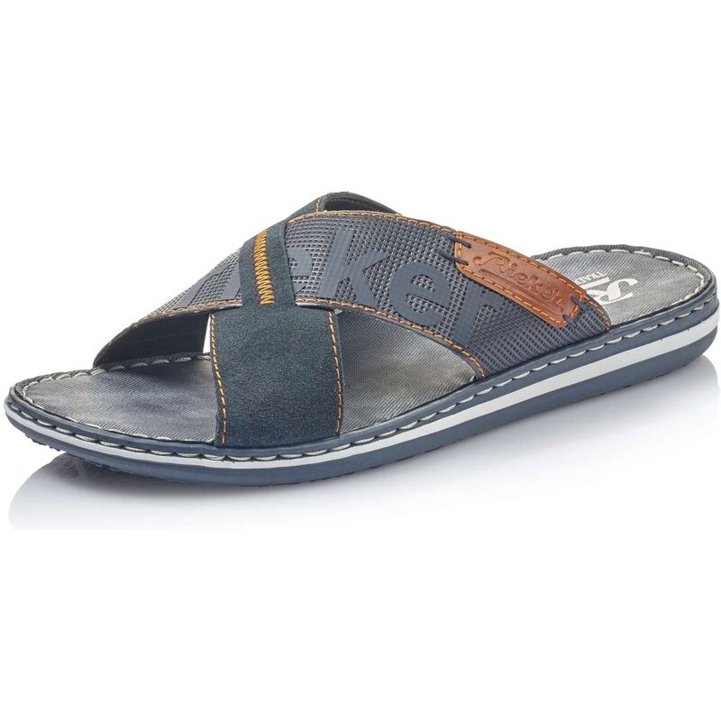 Pánske šľapky RIEKER 21098-14 modrá S6 15564350