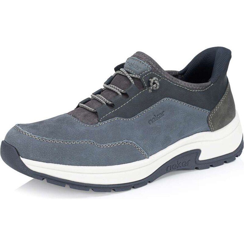 Pánske poltopánky RIEKER 11055-14 modrá S5 61789191