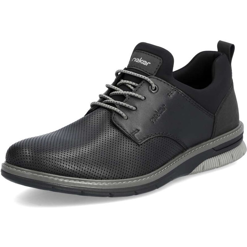 Pánske poltopánky RIEKER 14450-00 čierna S6 37925961