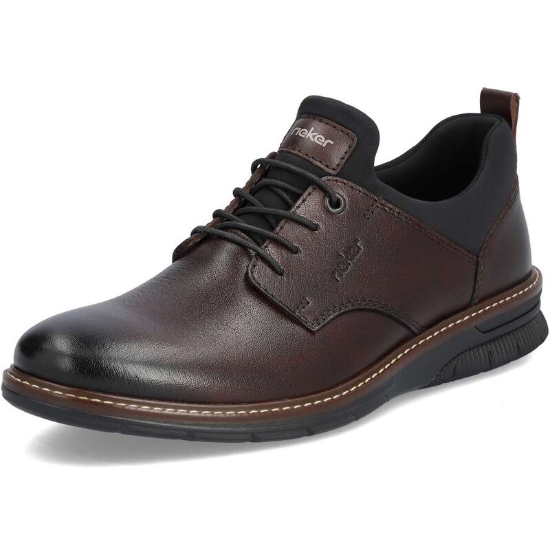 Pánske poltopánky RIEKER 14454-25 hnedá S6 48764497