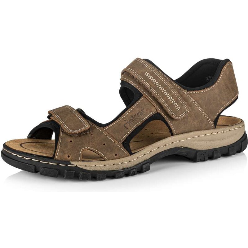 Pánske sandále RIEKER 25084-24 hnedá S6 15564357