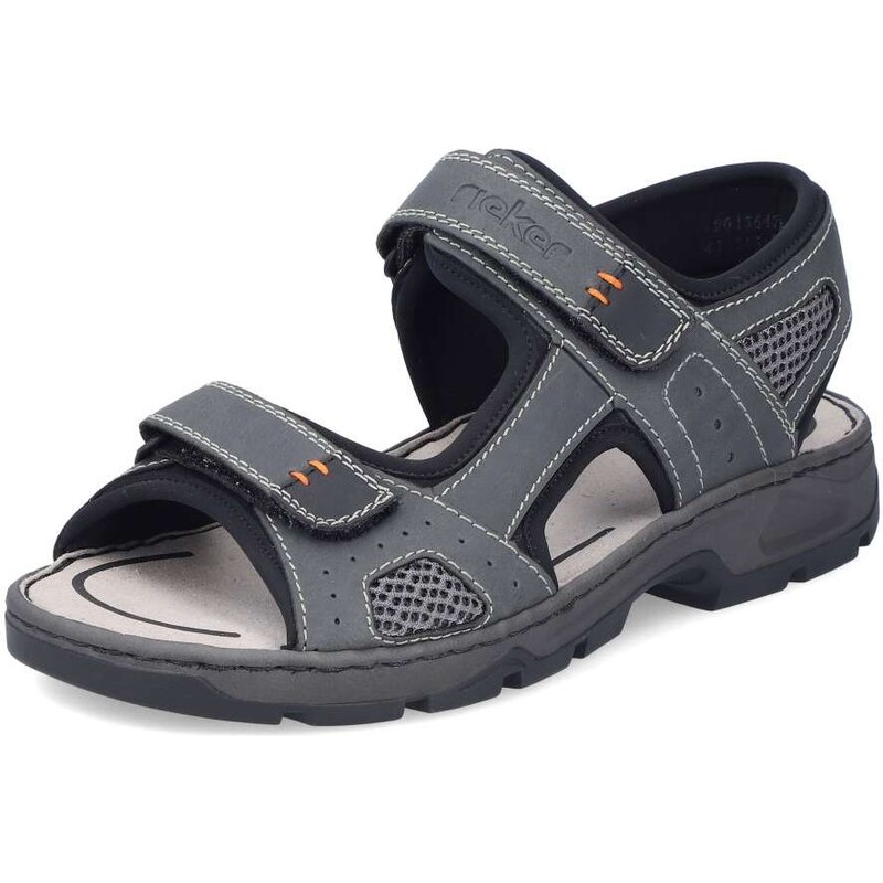 Pánske sandále RIEKER 26156-47 sivá S6 56490280