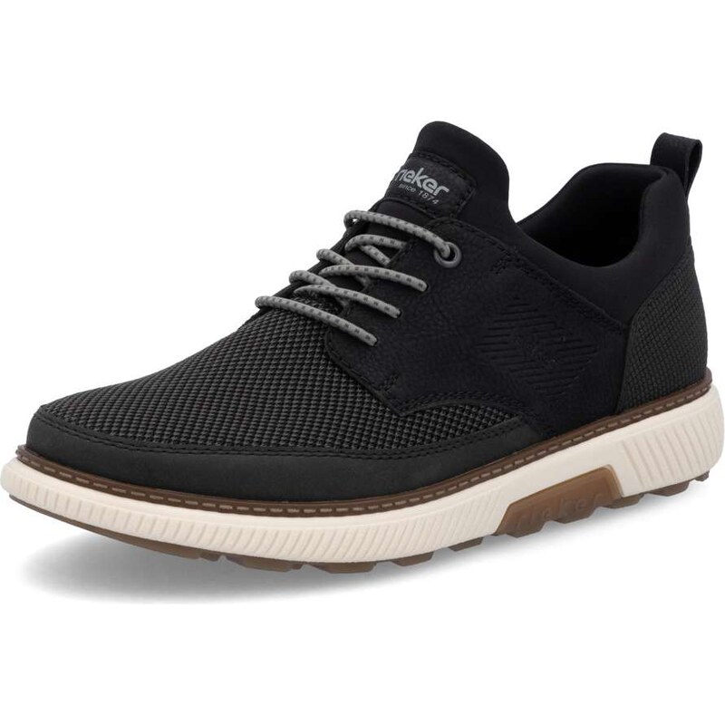 Pánske poltopánky RIEKER B3354-00 čierna S6 37571147