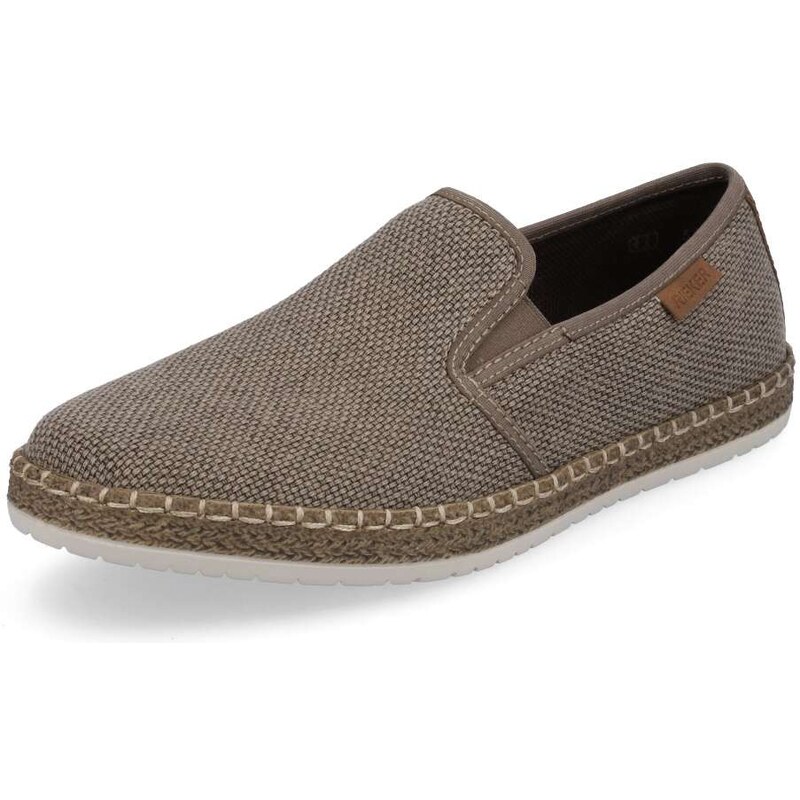 Pánske mokasíny RIEKER B5265-64 béžová S5 39492576