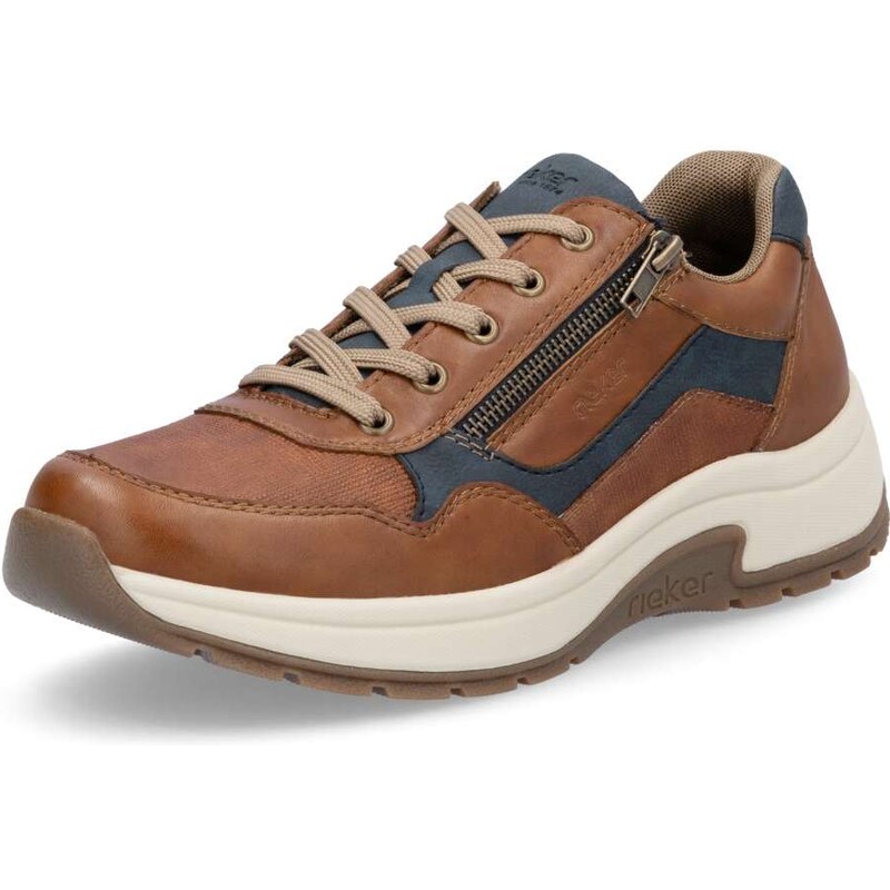 Pánske poltopánky RIEKER 11001-22 hnedá S5 61816819