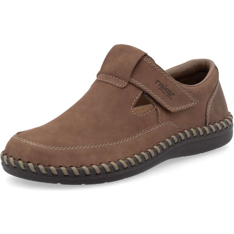 Pánske poltopánky RIEKER B2452-24 hnedá S5 61817485