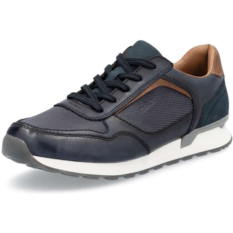 Pánske poltopánky RIEKER U0311-14 modrá S5 61865091