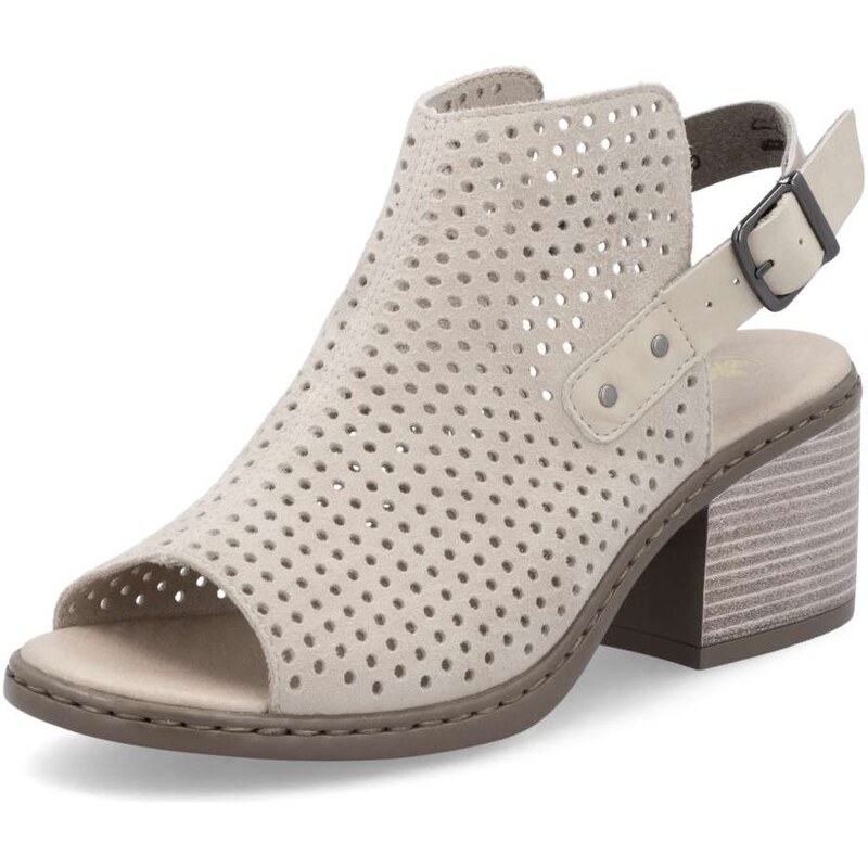 Dámske sandále RIEKER V0590-60 béžová S5 62026103