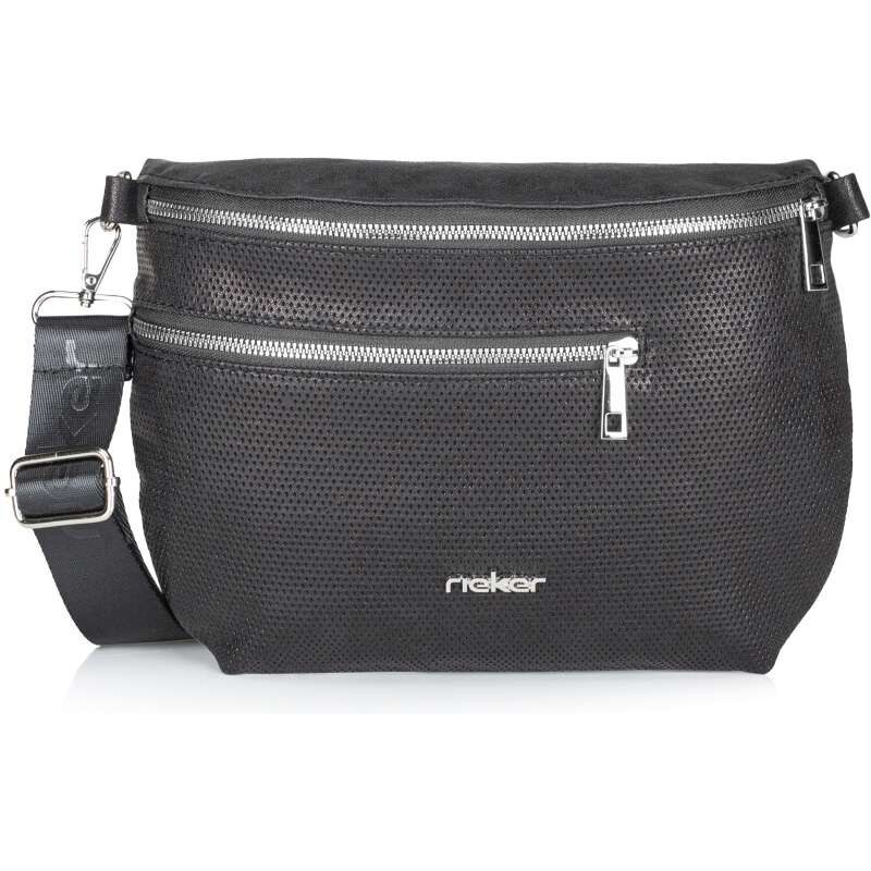 Dámska ľadvinka RIEKER C2427-021-T14 čierna W5 58184507