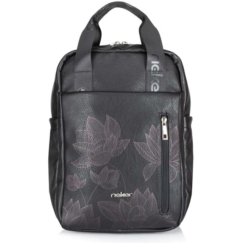 Dámsky batoh RIEKER C2430-168/19-KWT čierna W5 59528578