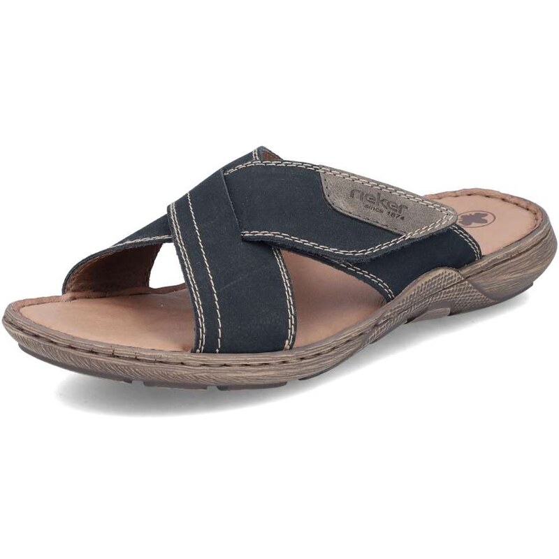 Pánske šľapky RIEKER 22089-14 modrá S6 62190247