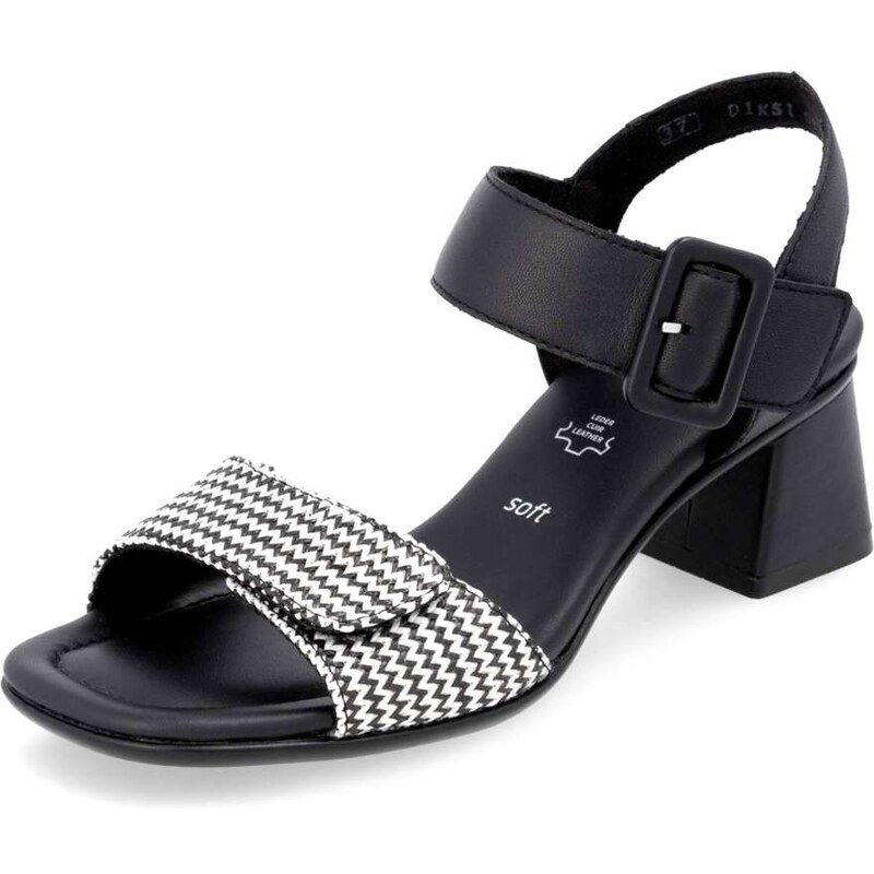 RIEKER Dámske sandále REMONTE D1K51-03 čierna S5 62261405