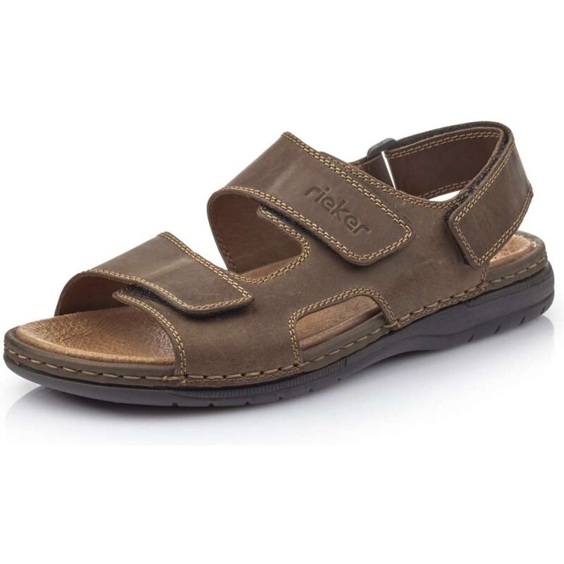 Pánske sandále RIEKER 25558-25 hnedá S6 15564360