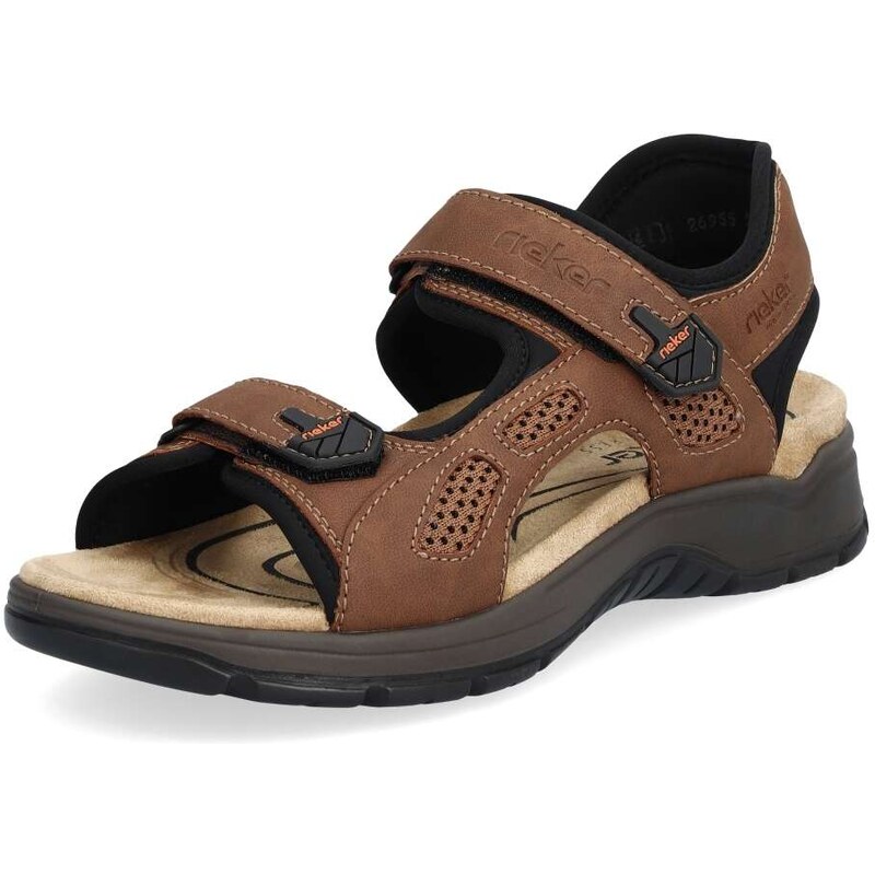 Pánske sandále RIEKER 26955-24 hnedá S6 49160640