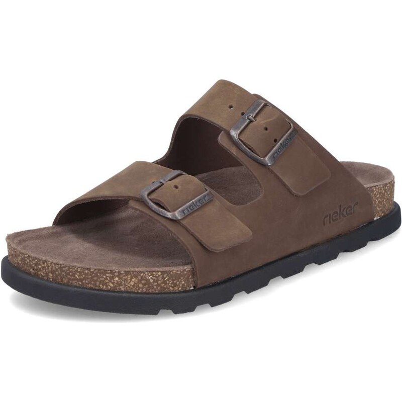 Pánske šľapky RIEKER 21190-26 hnedá S6 62440605