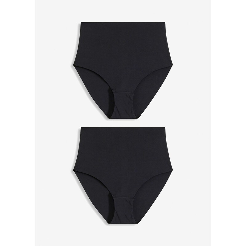 bonprix Sťahovacie nohavičky s ľahkým tvarujúcim efektom (2 ks), farba 62470507