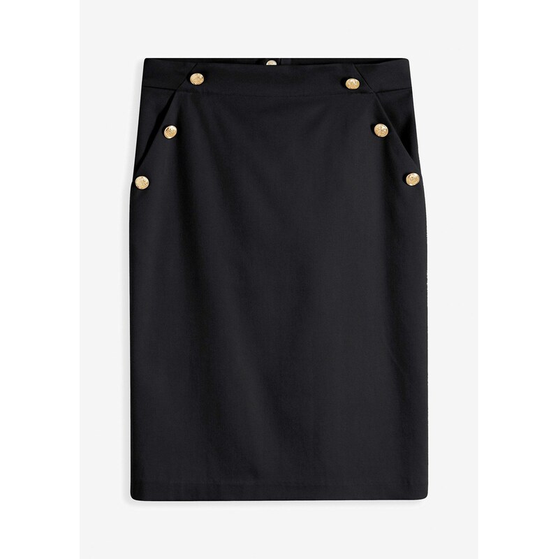 bonprix Sukňa biznis, farba čierna 63789563