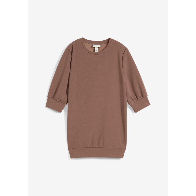 bonprix Tričko Scuba, široký strih, farba hnedá 62471070