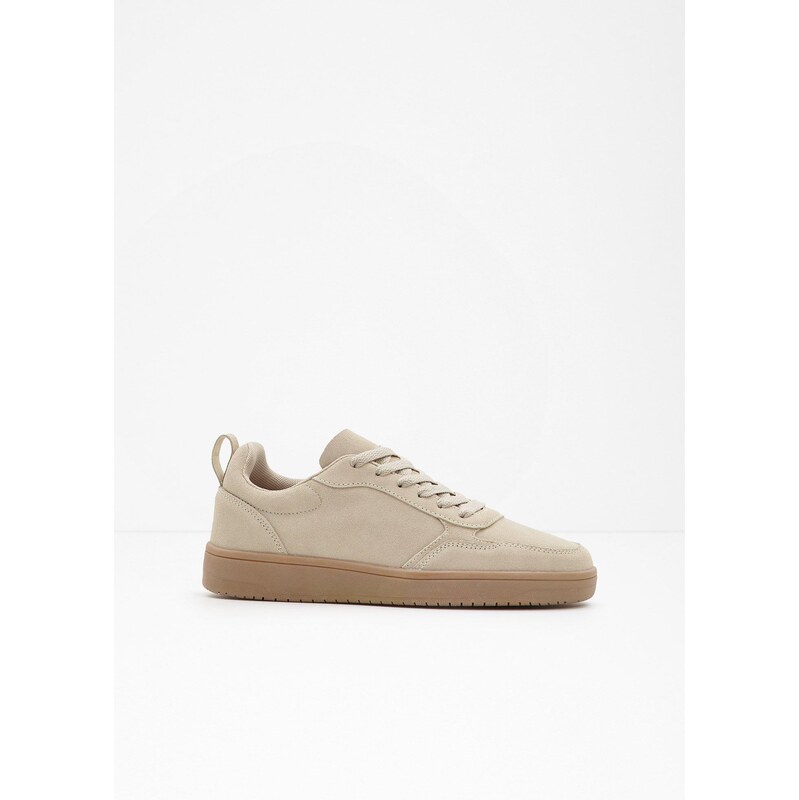 bonprix Kožené tenisky, farba béžová 62471295