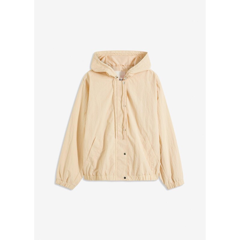 bonprix Bluzón oversize, farba béžová 62471402